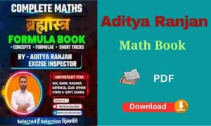 Aditya Ranjan Math Pdf | Aditya Ranjan Math Formula Book